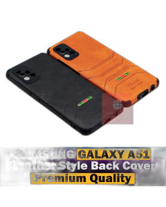 Samsung Galaxy A51 Back Cover Leather Type Soft Galaxy A51 Case For Boys