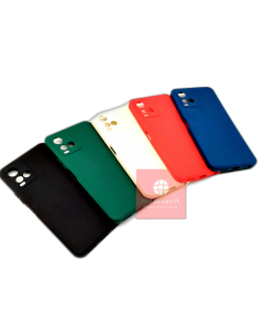 Vivo Y21T Back Cover Multicolour Soft Plain Camera Protection Y21T Cover For Boys