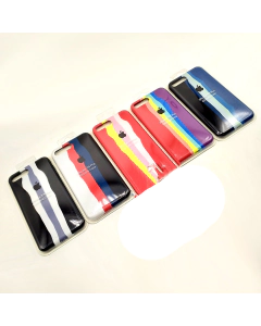 Apple iPhone 7 Plus Back Cover Back Cover Multicolour Soft Rainbow Style Silicone Case For iPhone 7 Plus