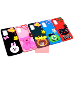 Oppo A54 Back Cover Hello Kitty Braslate Chain Soft A54 Case For Girls