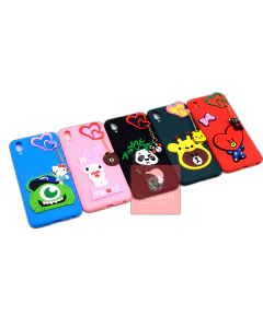 Vivo Y90 Back Cover Hello Kitty Braslate Chain Soft Y90 Case For Girls