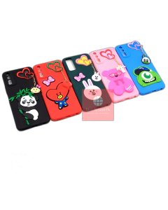 Vivo Y20A Back Cover Hello Kitty Braslate Chain Soft Y20A Case For Girls