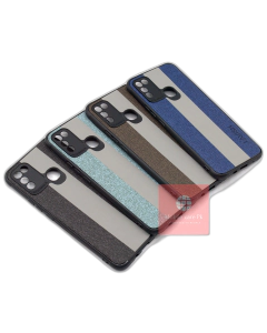 Inifinix Hot 10 Play Back Cover Double Colour Leather Type Soft Hot 10 Play Case For Boys