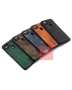 Xiaomi Redmi 10A Back Cover Leather Type Soft Redmi 10A Case For Boys