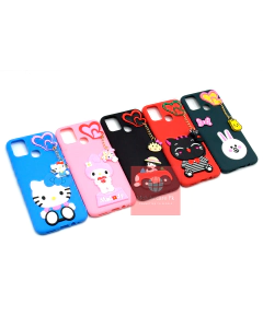 Infinix Smart 5 Back Cover Braslate Chain Soft Smart 5 Case For Girls - Hello Kitty