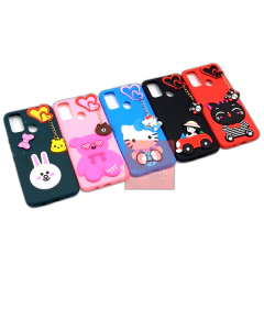 Tecno Spark 7T Back Cover Hello Kitty Braslate Chain Soft Spark 7T Case For Girls
