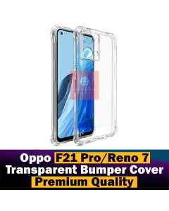Oppo F21 Pro Back Cover Transparent Extra Bumper Anti Shock Soft Crystal Clear Case For Oppo F21 Pro
