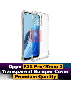 Oppo Reno 7 Back Cover Transparent Extra Bumper Anti Shock Soft Crystal Clear Case For Oppo Reno 7