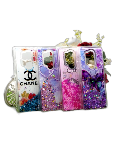 OnePlus 8 Pro Back Cover Water Shiny Soft Silicon 1+8 Pro Case For Girls - Glitter