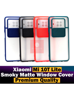 Xiaomi Mi 10T Lite Back Cover Smoky Matte Window Shutter Mi 10T Lite Case For Boys