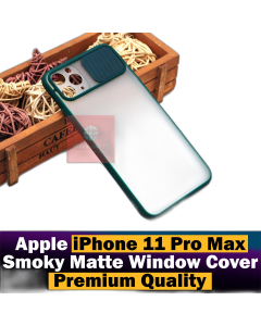 Apple iPhone 11 Pro Max Back Cover Smoky Matte Window Shutter iPhone 11 Pro Max Case For Boys