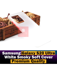 Samsung Galaxy S20 Ultra Back Cover White Smoky Matte Armor Galaxy S20 Ultra Case For Boys