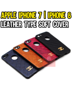 Apple iPhone 7 Plus Back Cover Leather Type CHANEL Soft iPhone 7+ Case For Boys