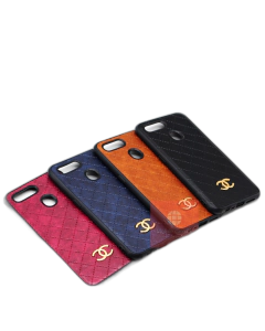 Oppo A12 Back Cover Leather Type CHANEL Soft Oppo A12 Case For Boys