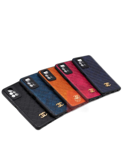 Infinix Note 11 Pro Back Cover Leather Type CHANEL Soft Infinix Note 11 Pro Case For Boys