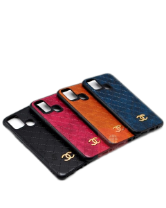 Infinix Hot 10 Lite Back Cover Leather Type CHANEL Soft Hot 10 Lite Case For Boys