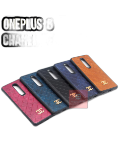 OnePlus 8 Back Cover Leather Type CHANEL Soft OnePlus 8 Case For Boys
