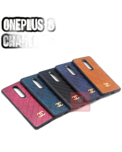 OnePlus 8 Back Cover Leather Type CHANEL Soft OnePlus 8 Case For Boys