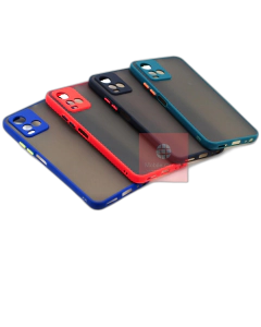 Vivo Y21 Back Cover Smoky Matte Armor Case Camera Protection Cover For Vivo Y21