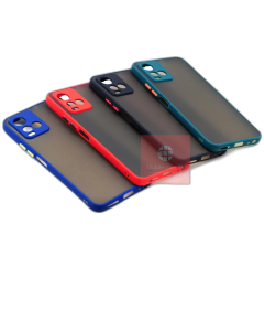 Vivo Y21T Back Cover Smoky Matte Armor Case Camera Protection Cover For Vivo Y21T