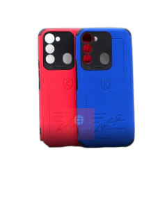 Tecno Spark 8C Back MultiCover Soft Texture Leather Style Spark 8C Case For Boys