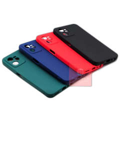 Realme C35 Back Cover Multicolour Soft Plain C35 Cover For Boys