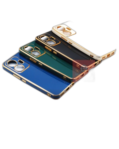 Vivo Y55 4G Back Cover Multicolour Soft Golden Border Style Case For Y55 4G