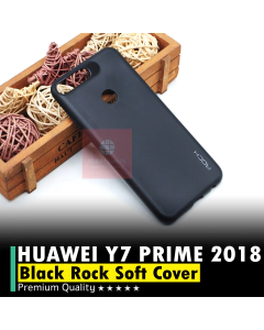 Huawei Y7 2018 Back Cover Black Soft Rock Style Y7 2018 Case For Boys