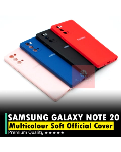 Samsung Galaxy Note 20 Back Cover Soft Stylish Camera Protection Cover For Samsung Note 20
