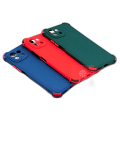Xiaomi Mi 11 Lite Back Cover Multicolour Soft Plain Bumper Camera Protection Cover For Xiaomi Mi 11 Lite