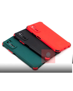 Tecno Camon 17 Pro Back Cover Multicolour Soft Plain Bumper Cover For Tecno Camon 17 Pro - Camera Protection