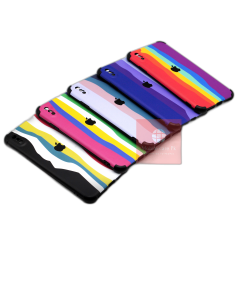 Apple iPhone XS Max Back Cover Rainbow Bumper Camera Protection Cover For iPhone XS Max
