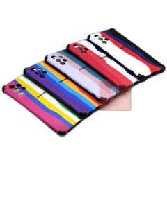 Samsung Galaxy A72 Back Cover Rainbow Bumper Camera Protection Cover For Samsung A72