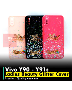 Vivo Y91c Back Cover Shine Glitter Beauty Vivo Y91c Case For Girls