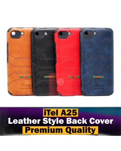 iTel A25 Pro Back Cover Soft Leather Case For iTel A25 Pro