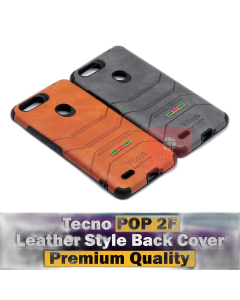 Tecno Pop 2F Back Cover Soft Leather Case For Tecno Pop 2F