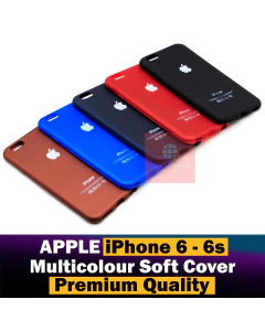 Apple iPhone 6 Back Cover Back Cover Soft Silicon Multicolour Case For iPhone 6