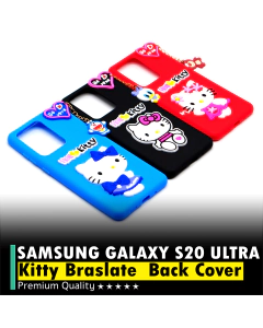 Samsung Galaxy S20 Ultra Back Cover Hello Kitty Braslate Chain Soft Samsung S20 Ultra Case For Girls
