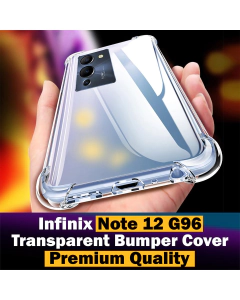 infinix Note 12 G96 Back Cover Transparent Extra Bumper Anti Shock Soft Crystal Clear Case For infinix Note 12 G96