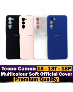 Tecno Camon 18P Back Cover Soft Stylish Camera Protection Cover For Tecno Camon 18P