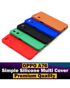 Realme 9i Back Cover Multicolour Soft Plain Case For Realme 9i