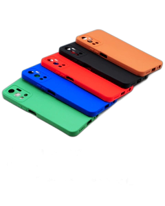 Infinix Hot 12 Back Cover Simple Colour Soft Camera Protection Cover For Infinix Hot 12