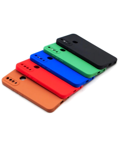 Vivo Y15 Back Cover Simple Colour Soft Camera For Vivo Y15 - Protection Cover
