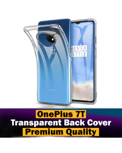 OnePlus 7T Back Cover Transparent Anti Shock Soft Crystal Clear Case For OnePlus 7T