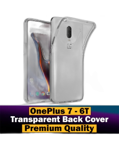 OnePlus 7 Back Cover Transparent Anti Shock Soft Crystal Clear Case For OnePlus 7