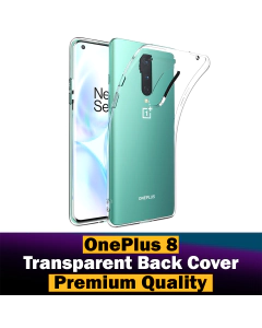 OnePlus 8 Back Cover Transparent Anti Shock Soft Crystal Clear Case For OnePlus 8