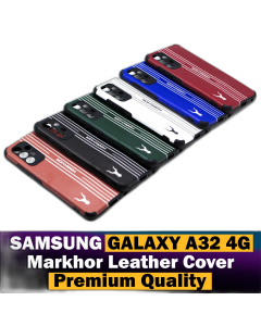 Samsung Galaxy A32 4G Back Cover Premium Quality Soft Leather Markhor Style Case For Samsung Galaxy A32 4G