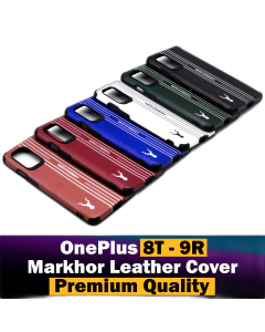 OnePlus 9R Back Cover Premium Quality Soft Leather Markhor Style Case For OnePlus 9R