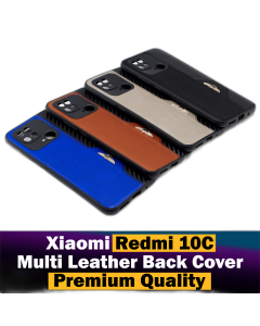 Xiaomi Redmi 10c Back Cover Premium Quality Soft Leather Markhor Style Case For Xiaomi Redmi 10c