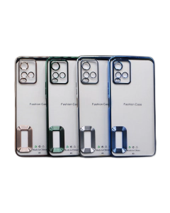 Vivo Y33s Back Cover Soft Multi Chrome Border Camera Protection Cover For Vivo Y33s